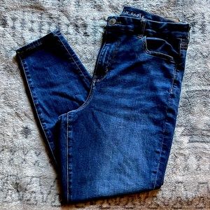 AE Curvy Hi Rise Jeggings 14 SHORT